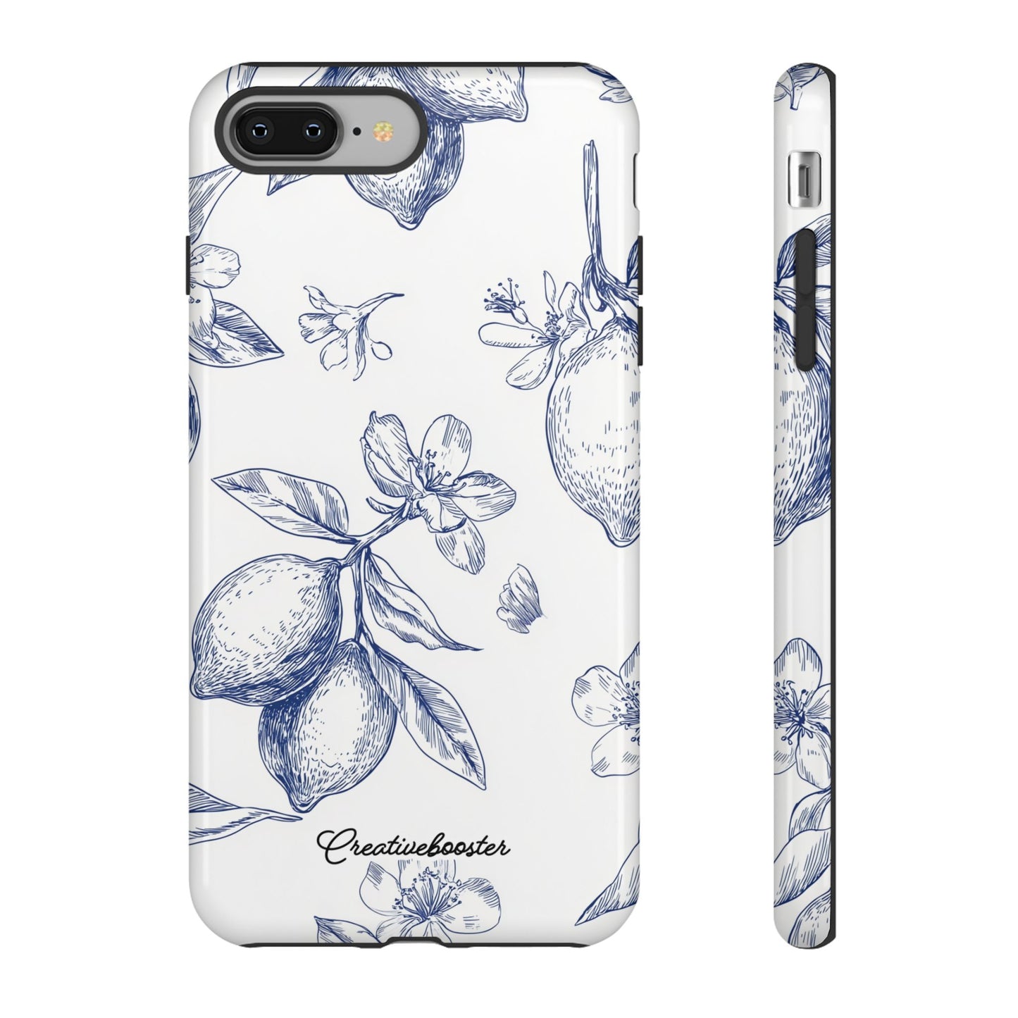 Indigo Sketch - Tough Phone Case