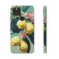 Lemon Bloom - Slim Phone Case