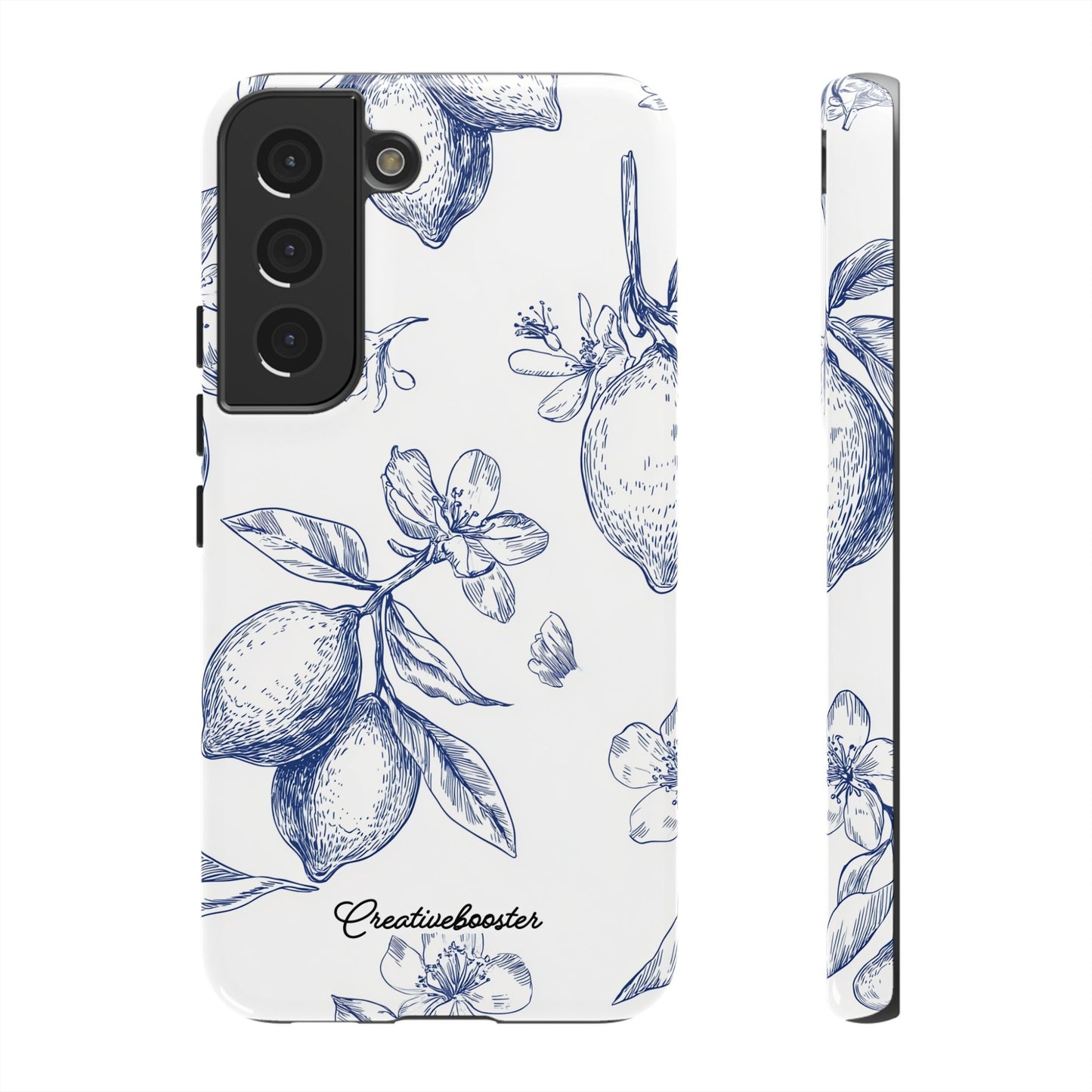 Indigo Sketch - Tough Phone Case