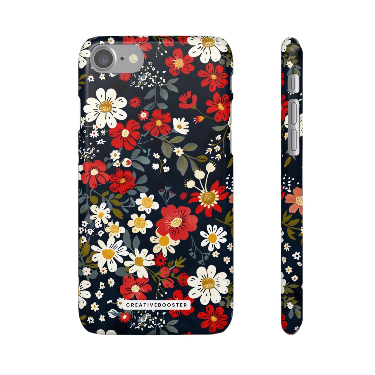 Retro Daisy - Slim Phone Case