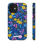 Midnight Petals - Tough Phone Case