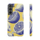 Indigo Citrus - Slim Phone Case