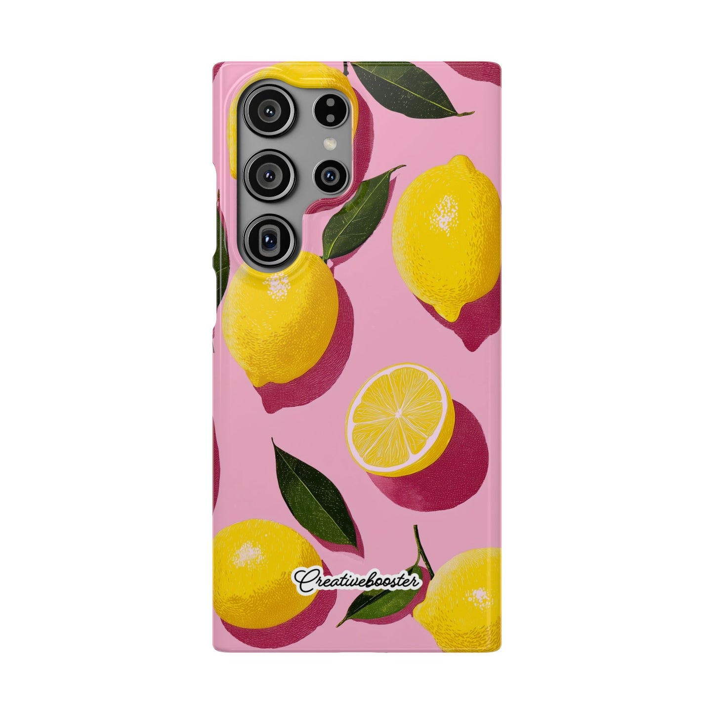 Retro Lemon - Slim Phone Case