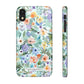 Watercolor Meadow - Slim Phone Case