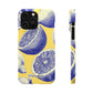 Indigo Citrus - Slim Phone Case