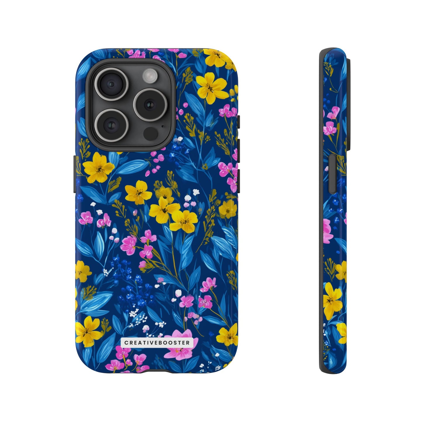 Midnight Petals - Tough Phone Case