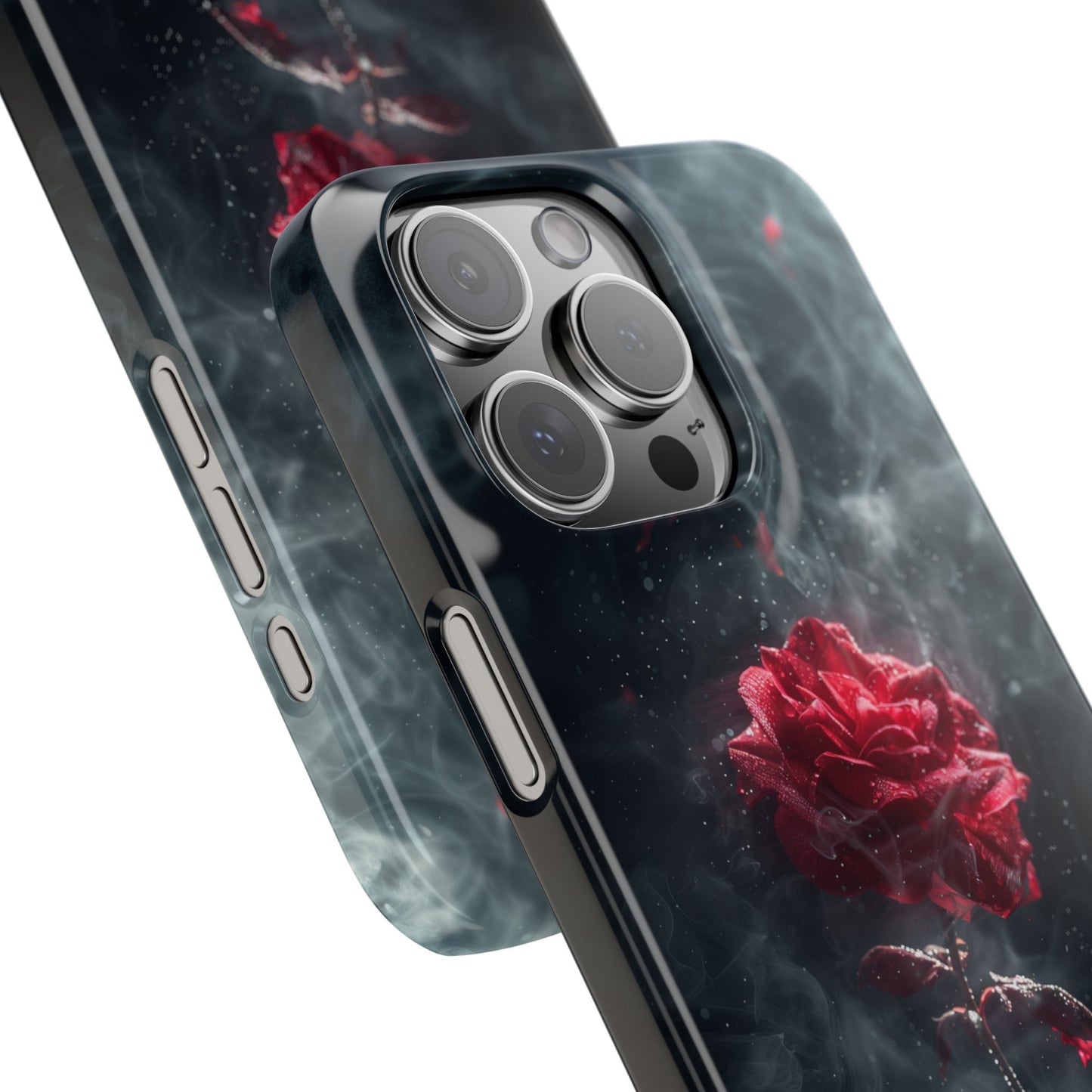 Midnight Rose - Slim Phone Case