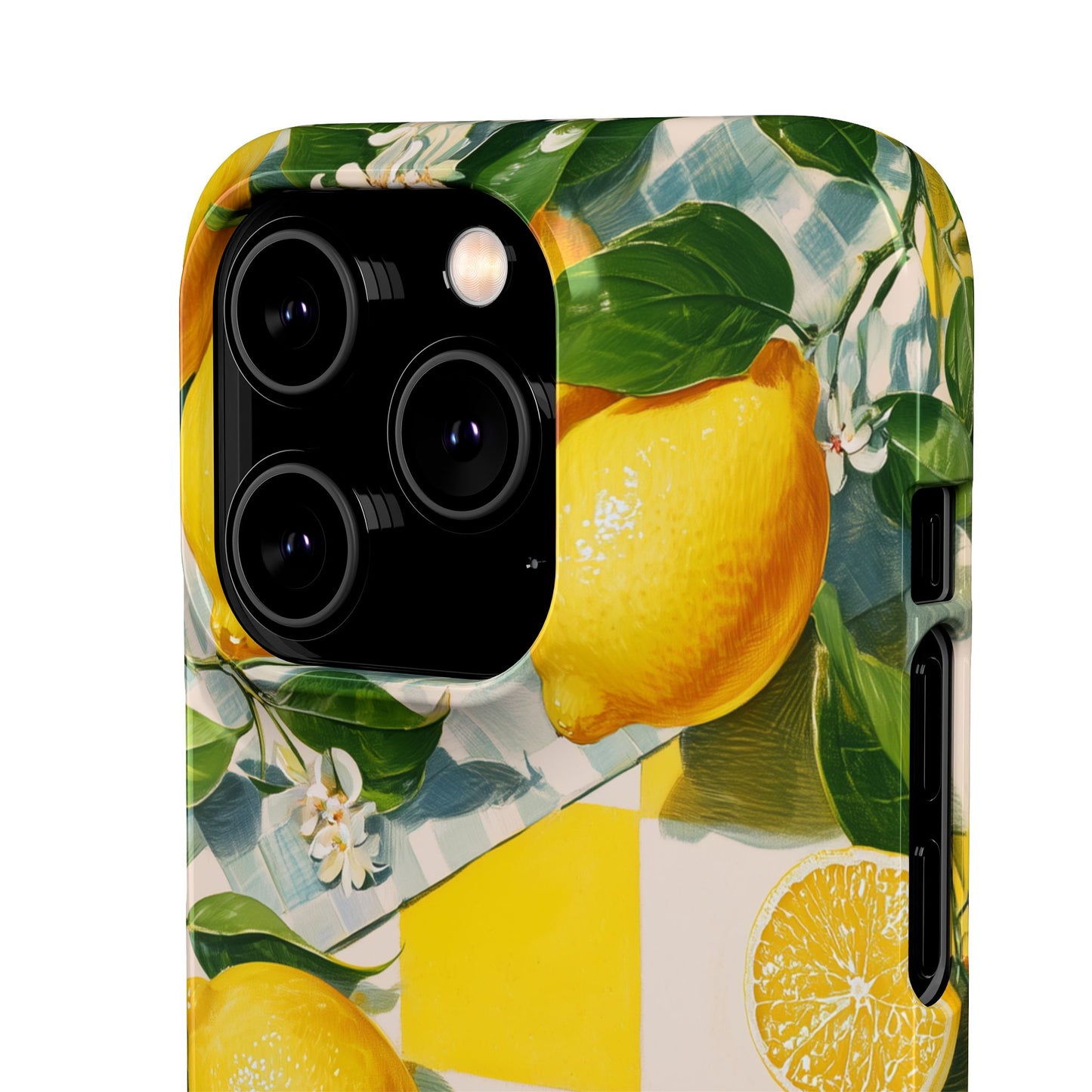 Picnic Lemon - Slim Phone Case