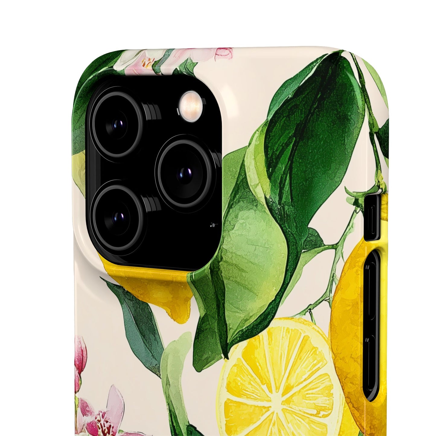 Lemon Blossom - Slim Phone Case