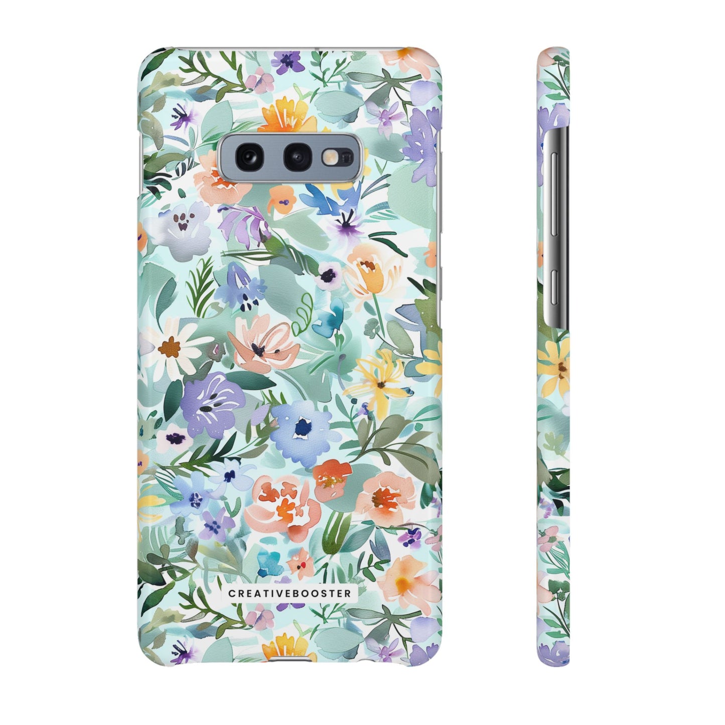 Watercolor Meadow - Slim Phone Case