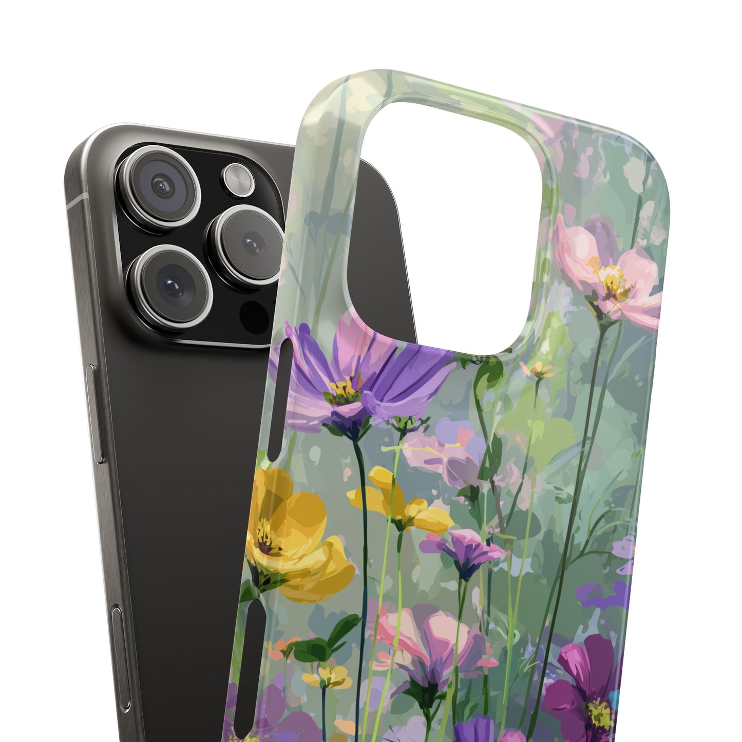 Pastel Bloom - Slim Phone Case
