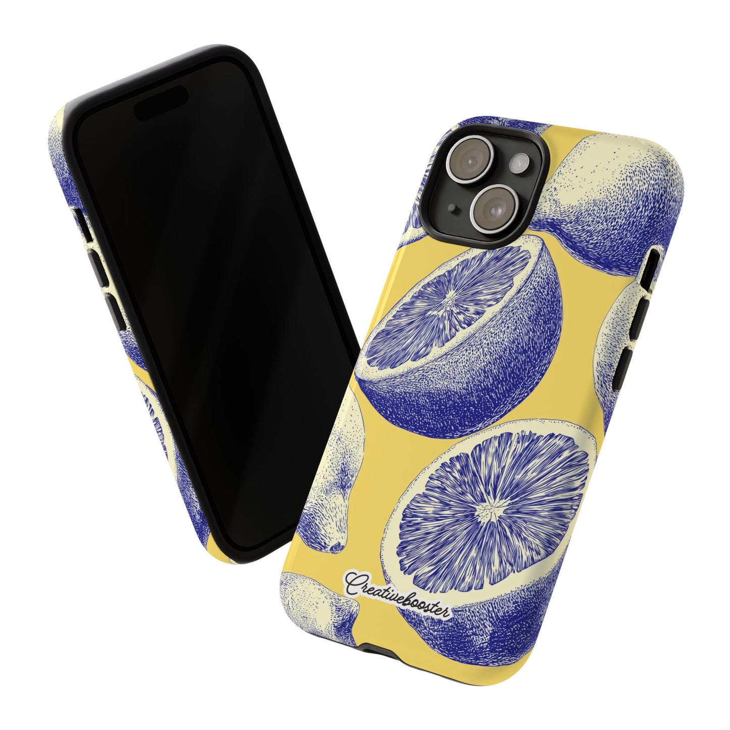 Indigo Citrus - Tough Phone Case