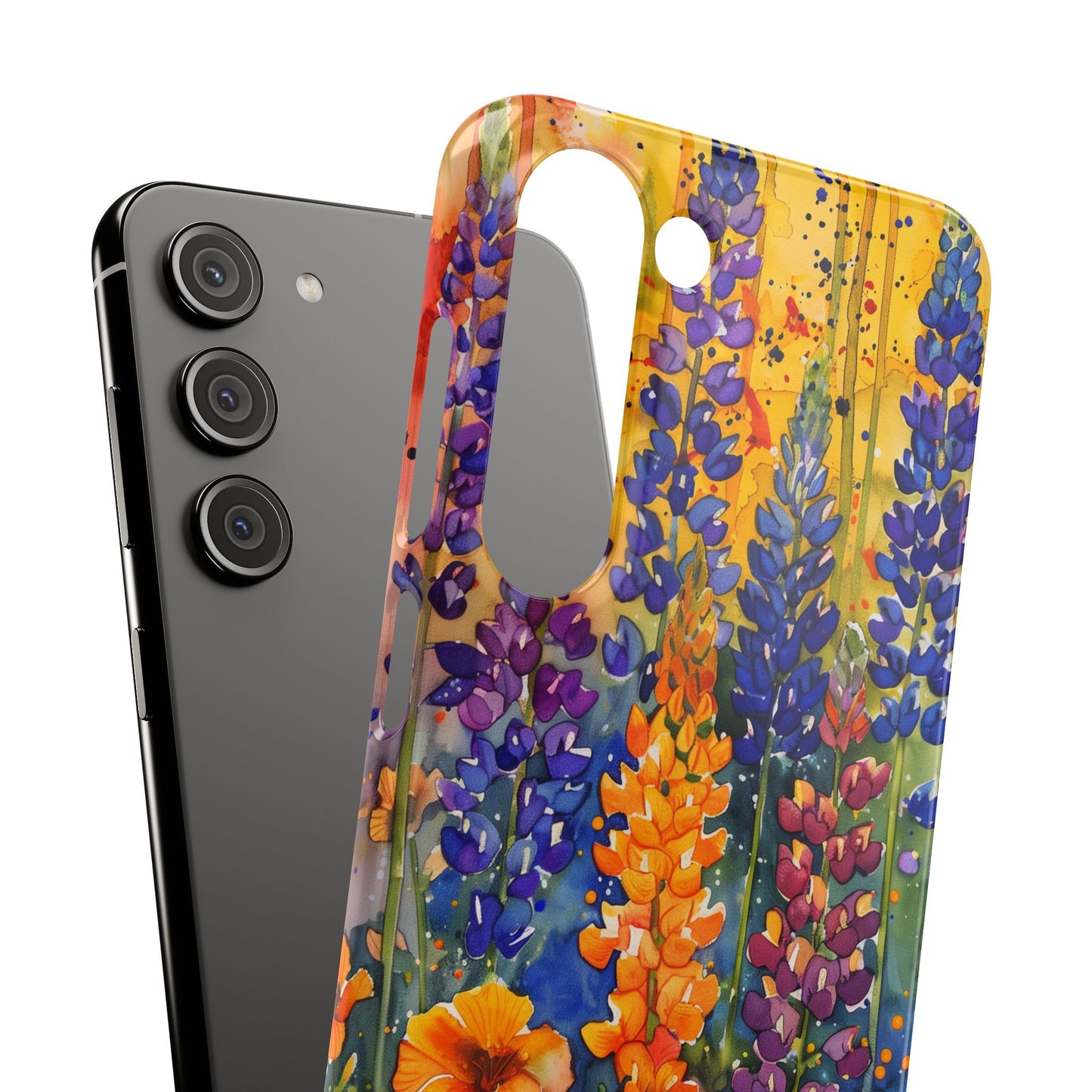 Sunset Lupine - Slim Phone Case