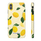 Citrus Charm - Slim Phone Case