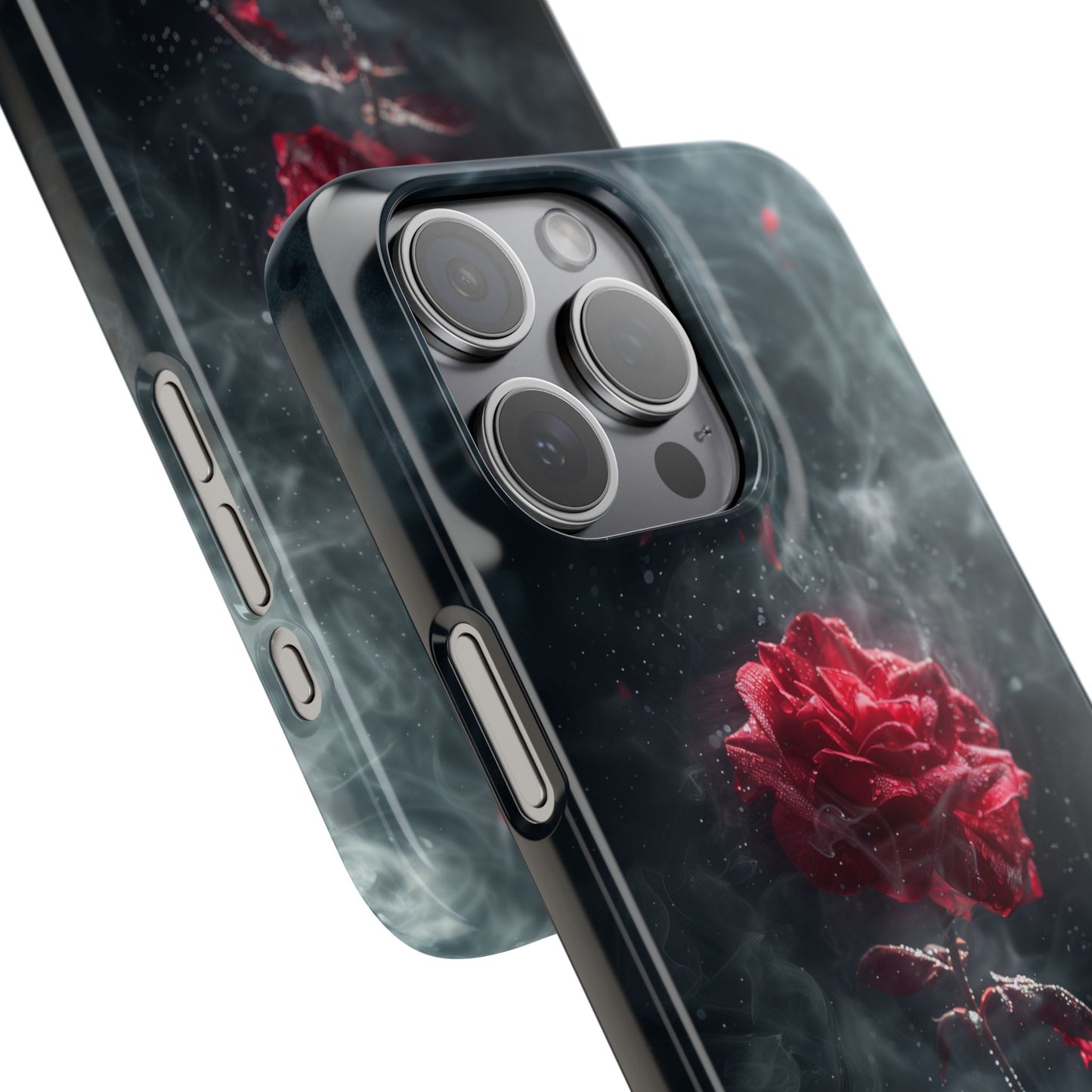 Midnight Rose - Slim Phone Case