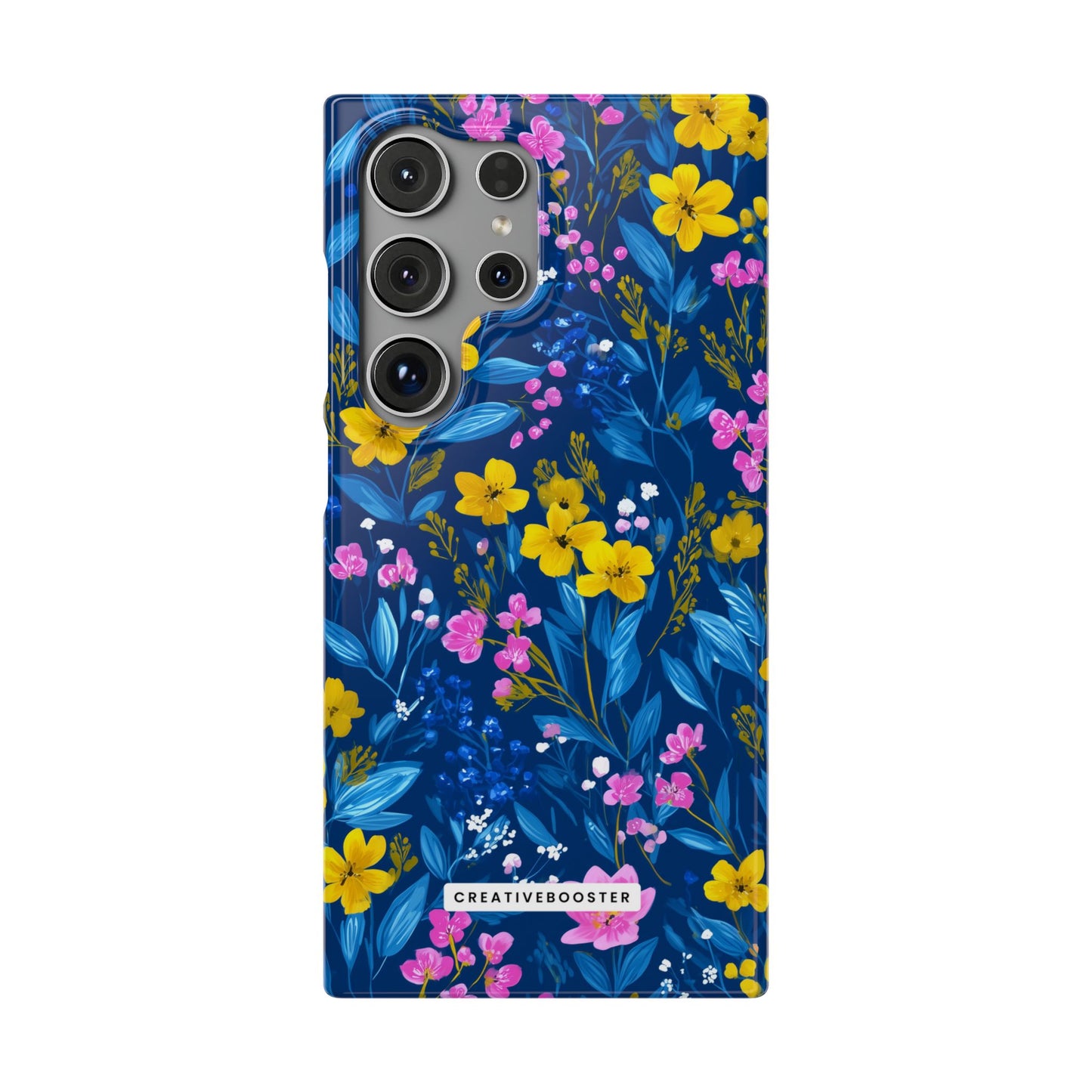 Midnight Petals - Slim Phone Case