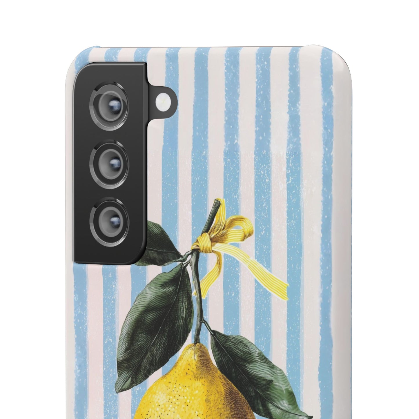 Ribbon Lemon - Slim Phone Case