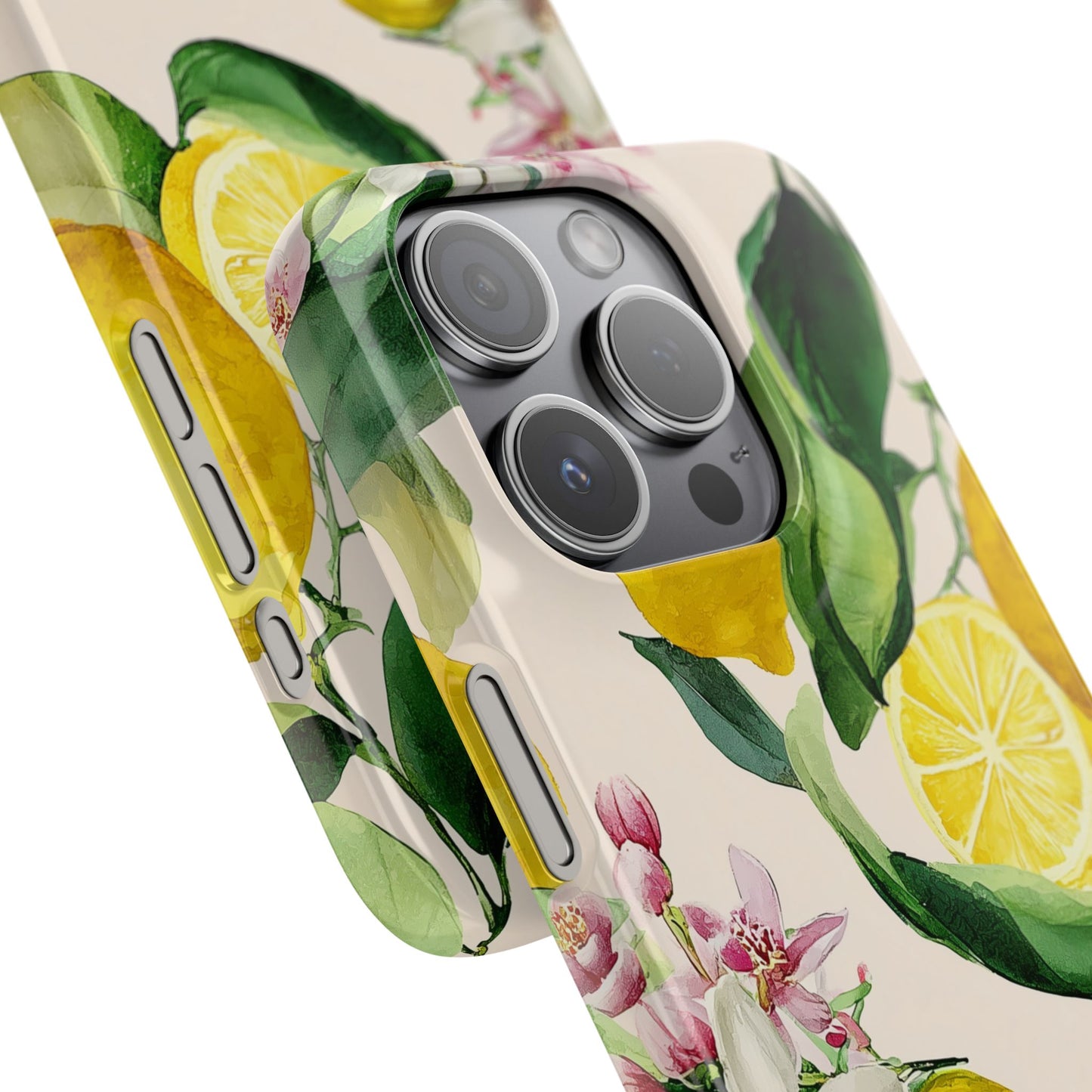 Lemon Blossom - Slim Phone Case