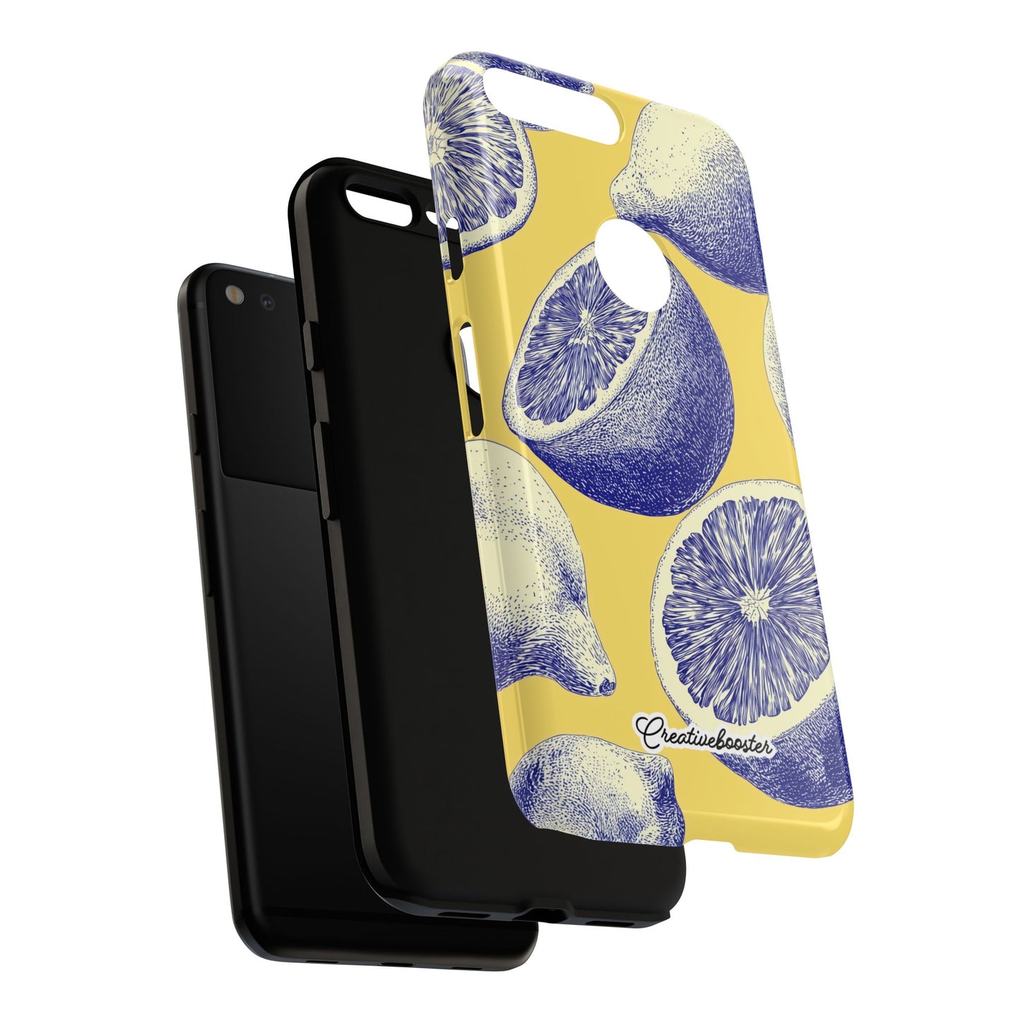 Indigo Citrus - Tough Phone Case