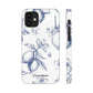 Indigo Sketch - Slim Phone Case
