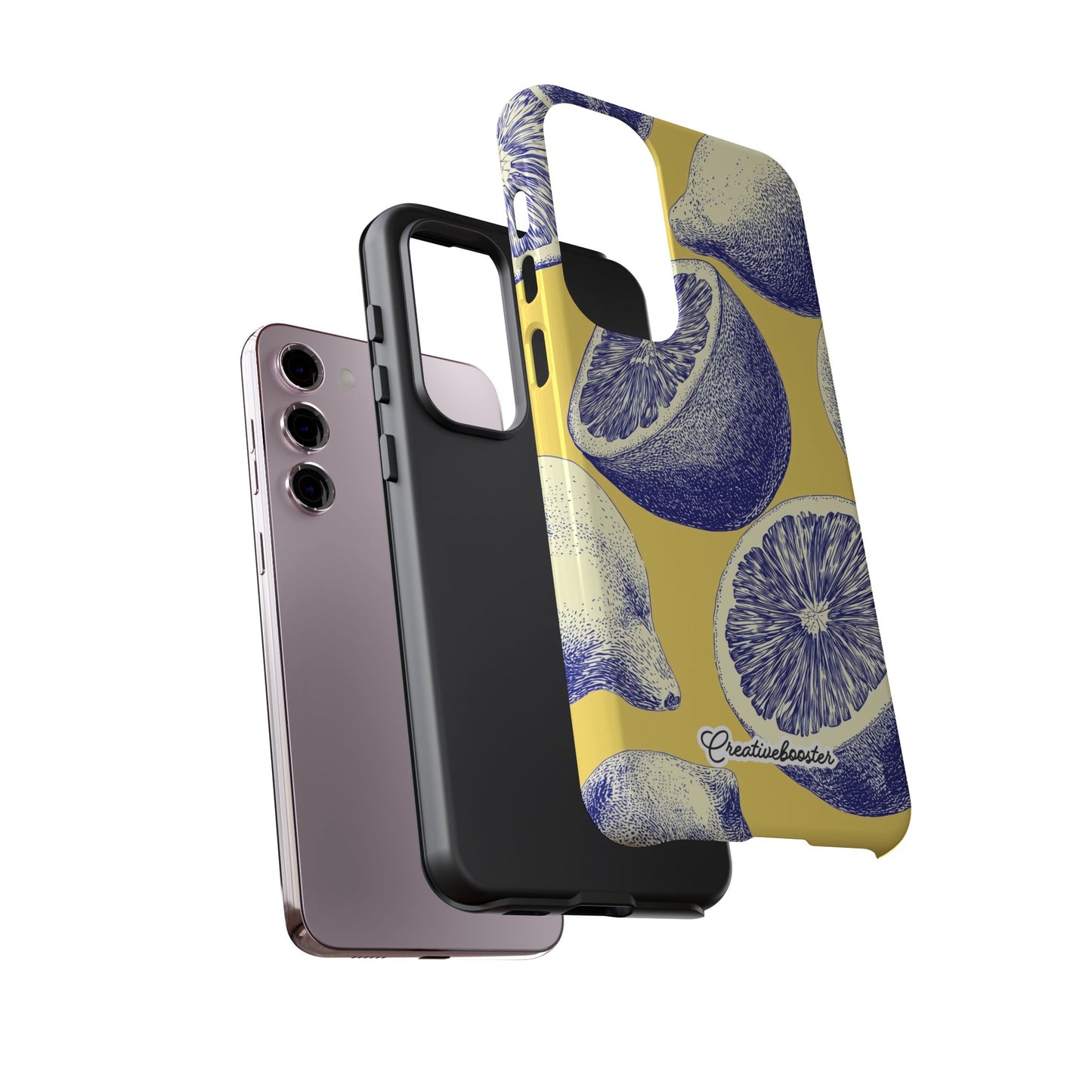 Indigo Citrus - Tough Phone Case
