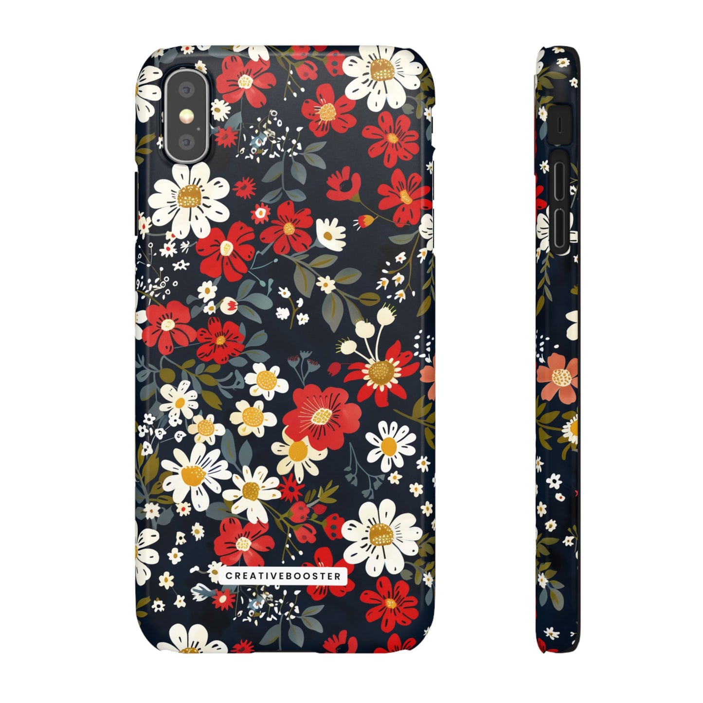 Retro Daisy - Slim Phone Case