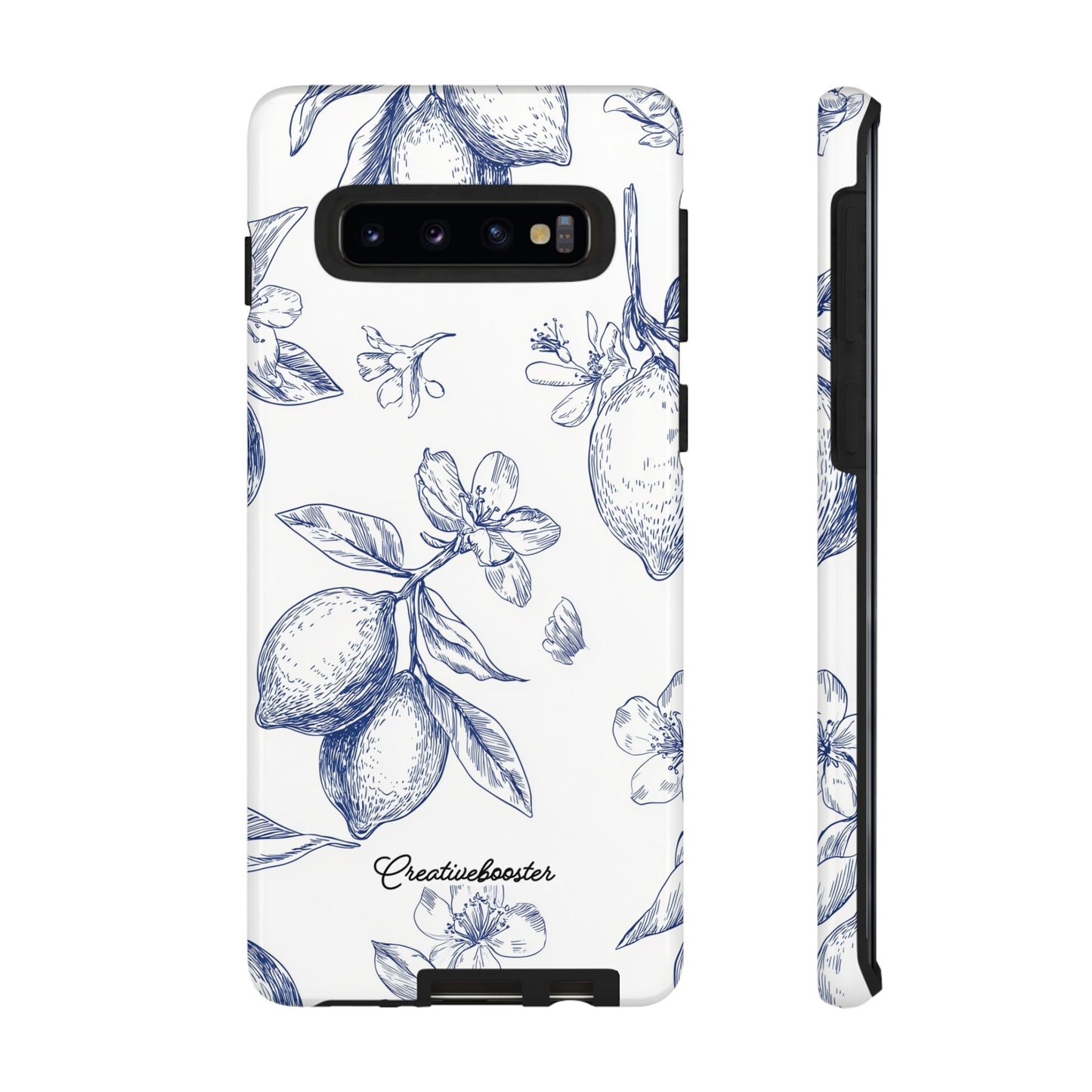 Indigo Sketch - Tough Phone Case