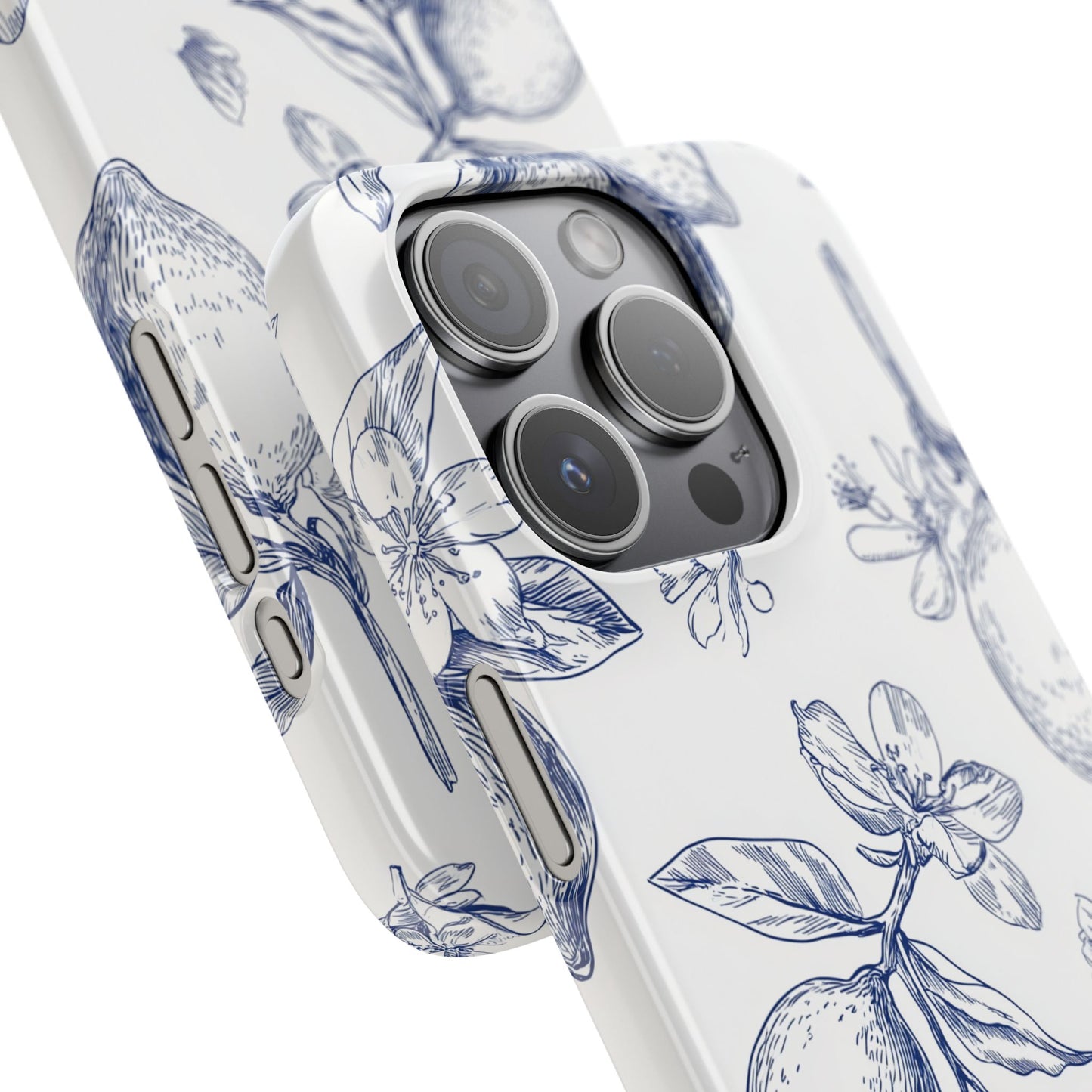 Indigo Sketch - Slim Phone Case