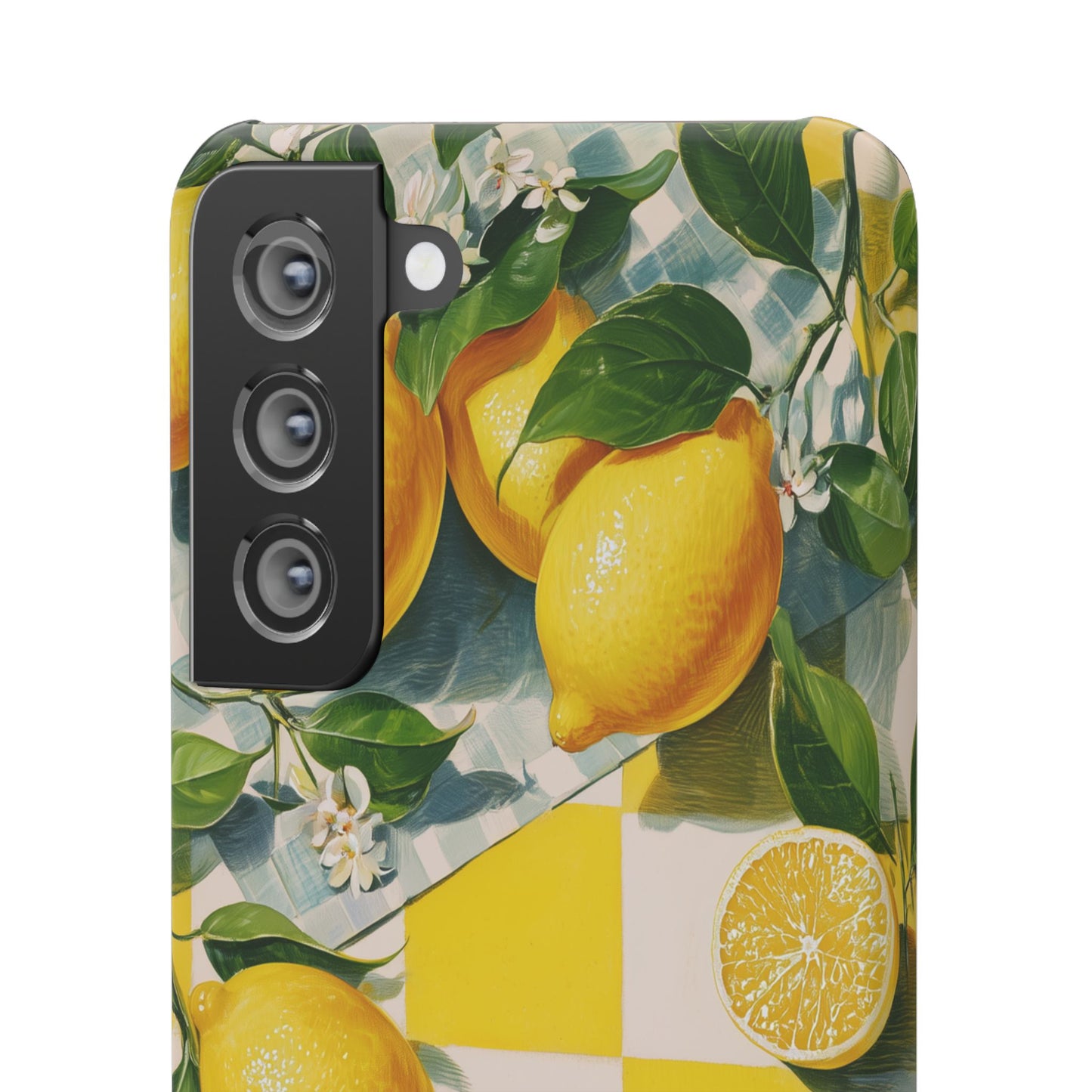 Picnic Lemon - Slim Phone Case