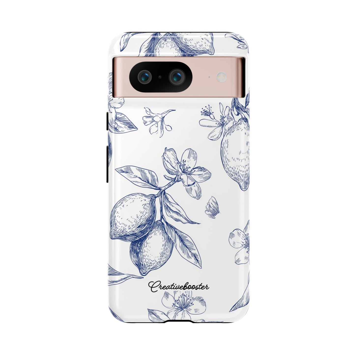 Indigo Sketch - Tough Phone Case