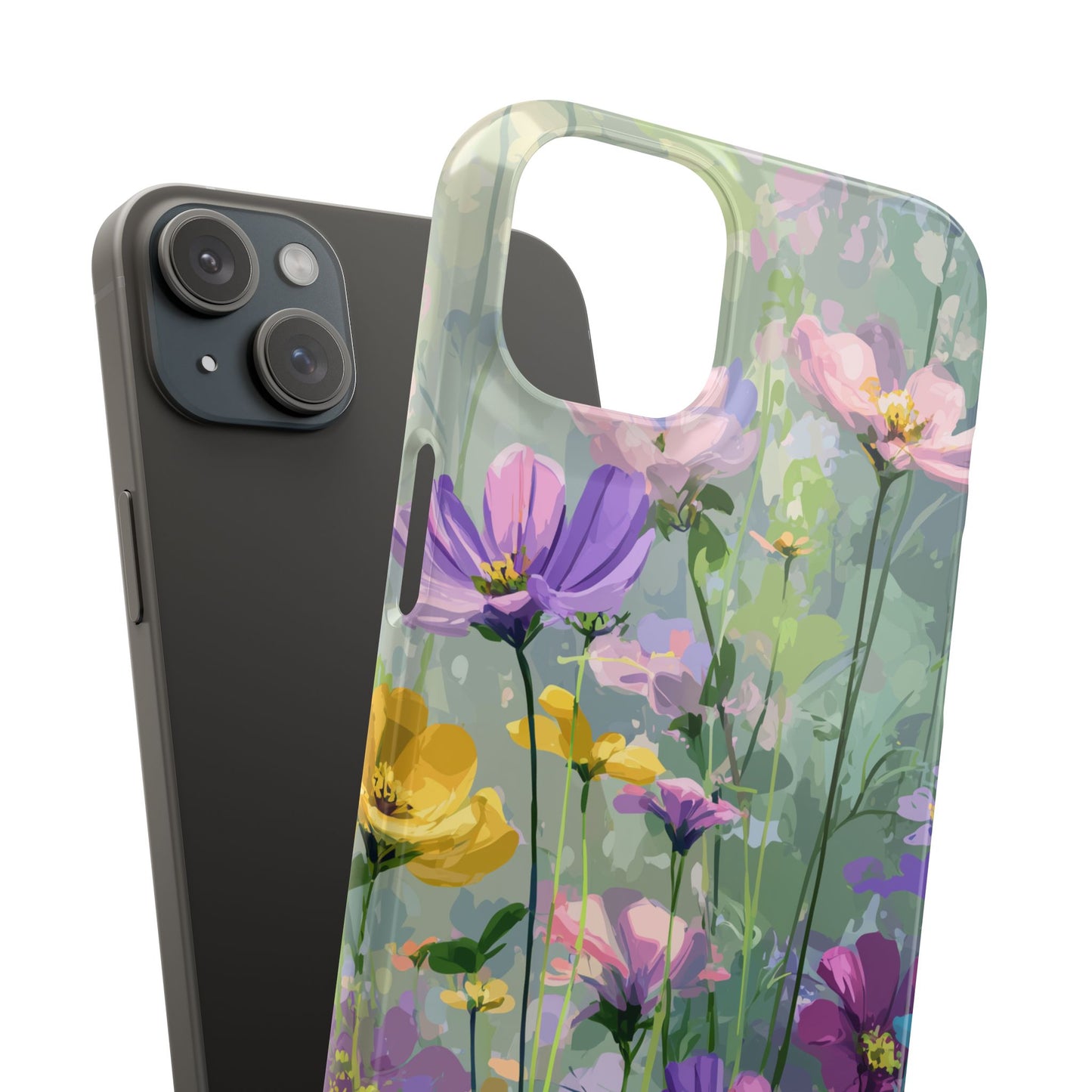 Pastel Bloom - Slim Phone Case