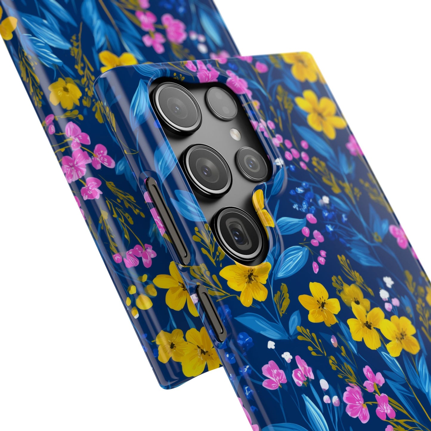 Midnight Petals - Slim Phone Case