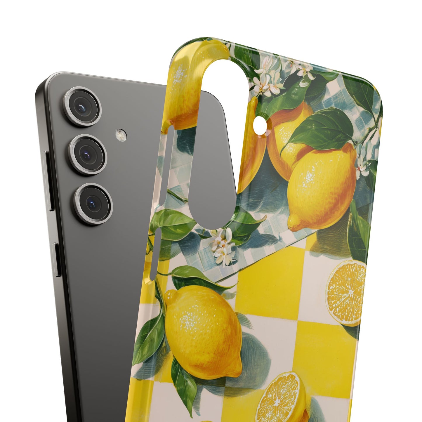 Picnic Lemon - Slim Phone Case