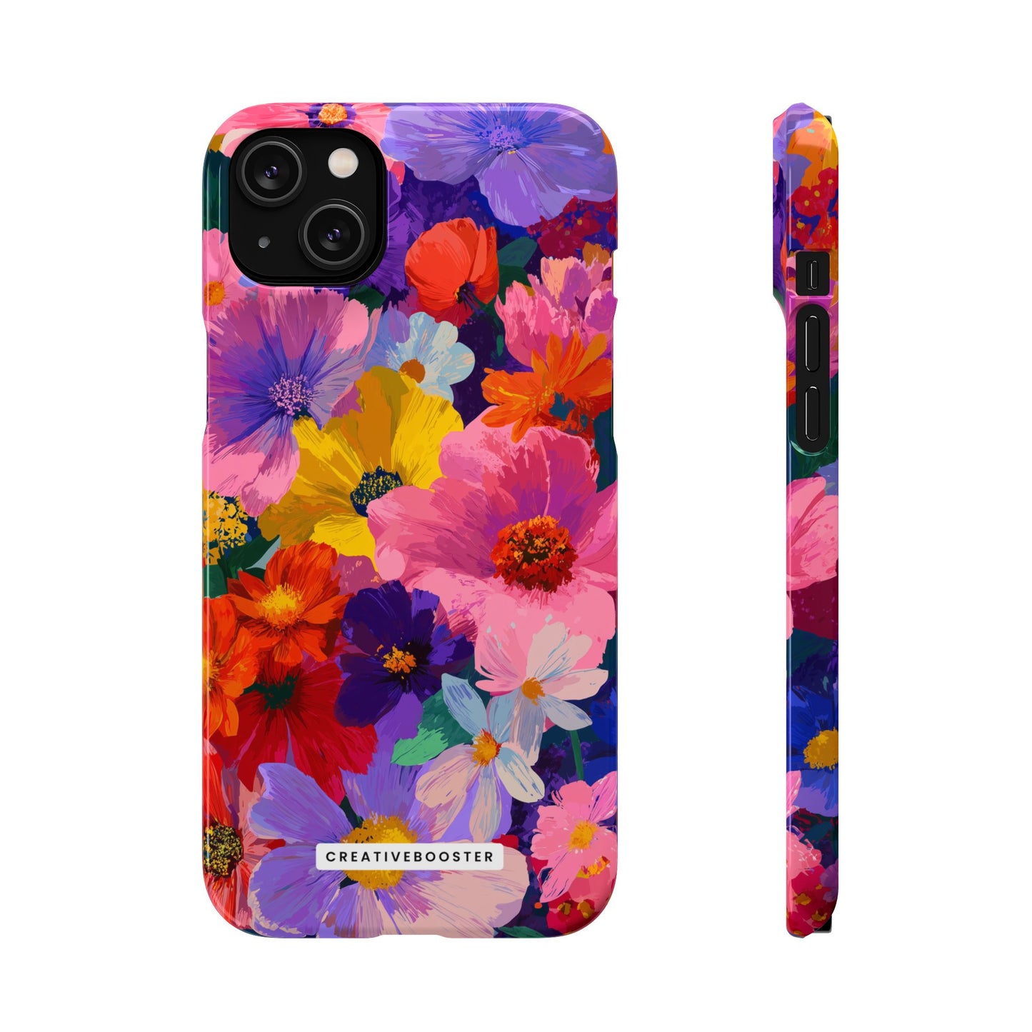 Painted Petals - Slim Phone Case
