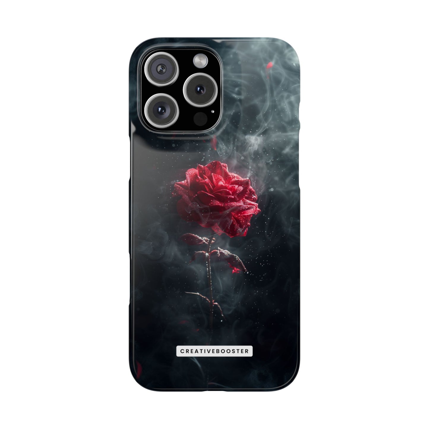 Midnight Rose - Slim Phone Case