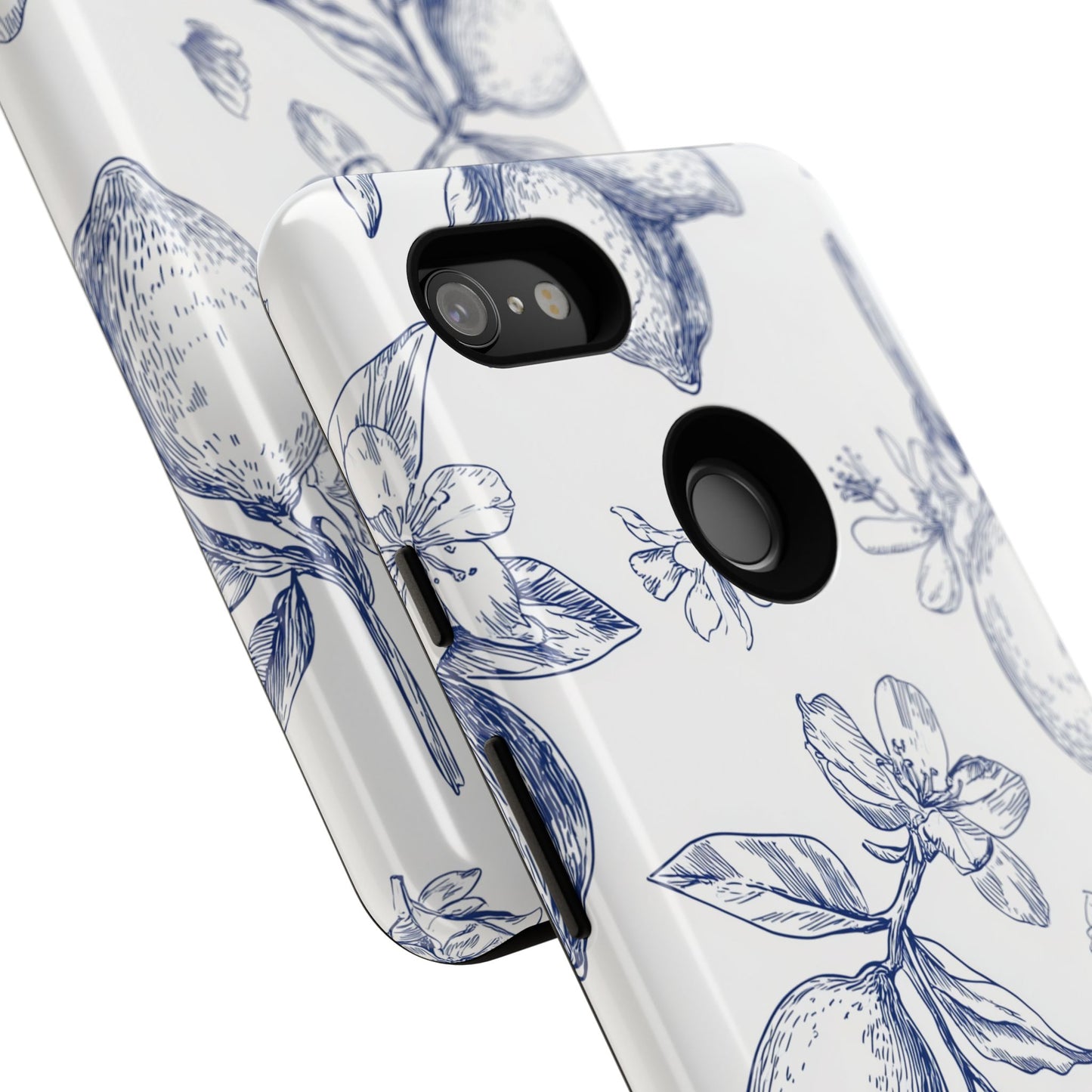 Indigo Sketch - Tough Phone Case