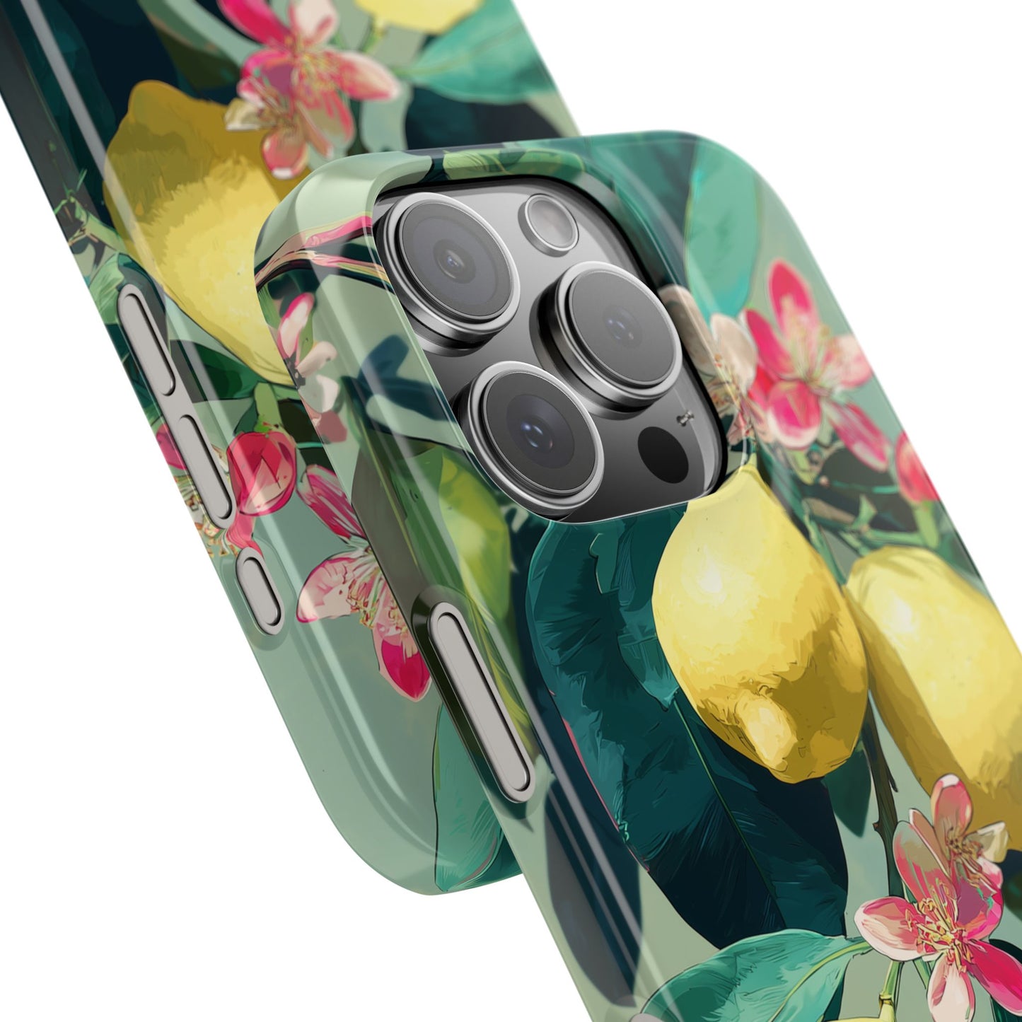 Lemon Bloom - Slim Phone Case