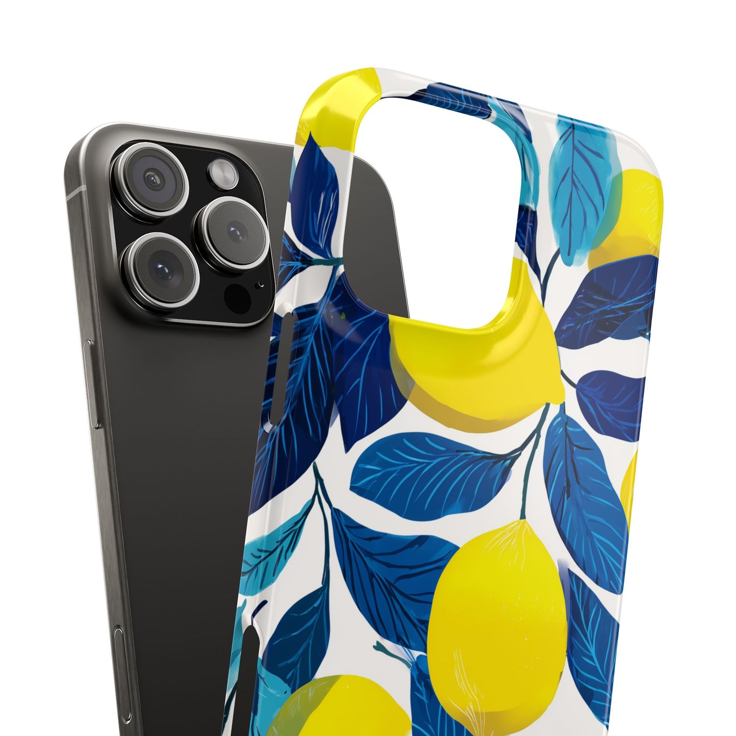 Midnight Citrus - Slim Phone Case