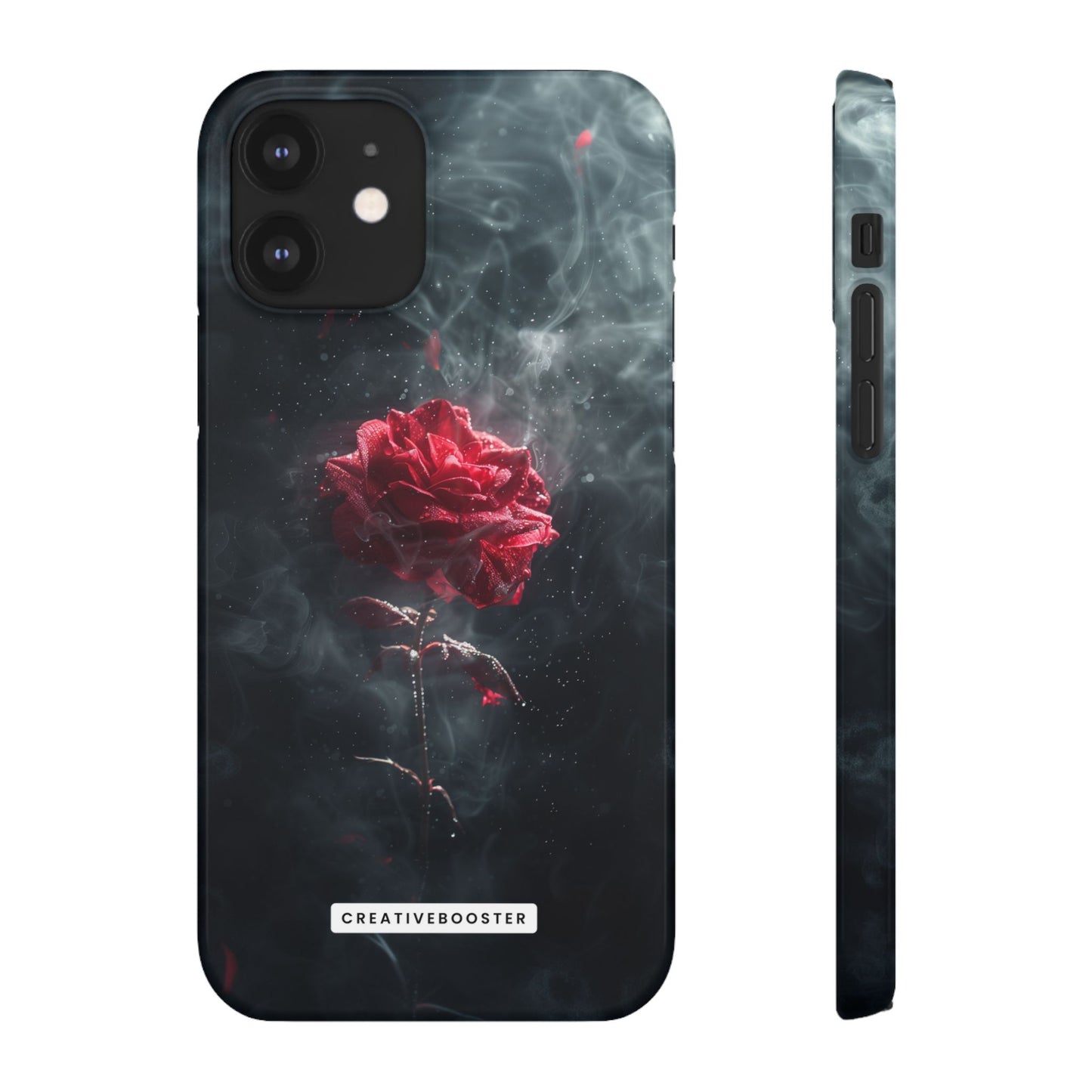 Midnight Rose - Slim Phone Case