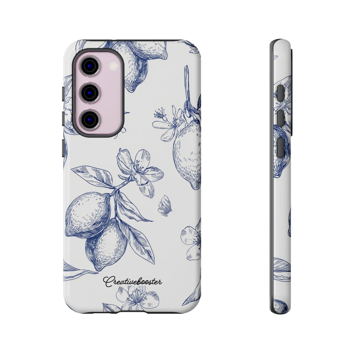 Indigo Sketch - Tough Phone Case