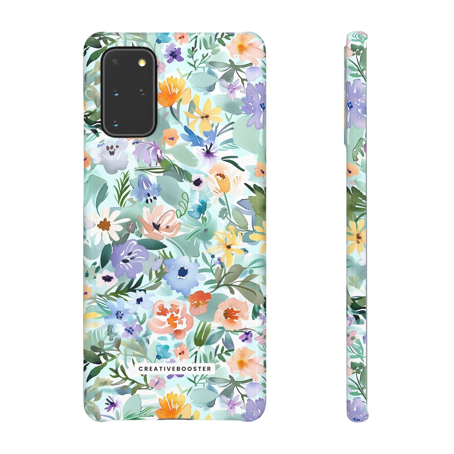 Watercolor Meadow - Slim Phone Case