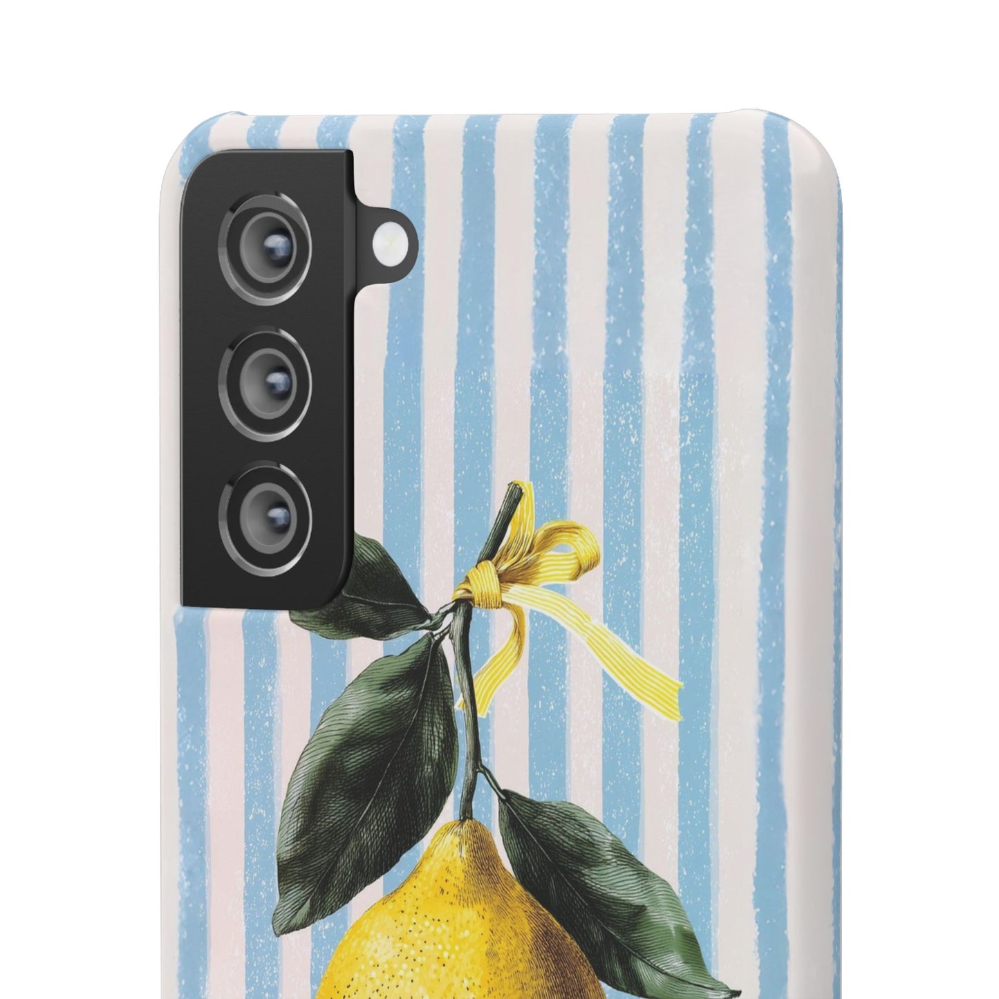 Ribbon Lemon - Slim Phone Case