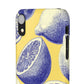 Indigo Citrus - Slim Phone Case