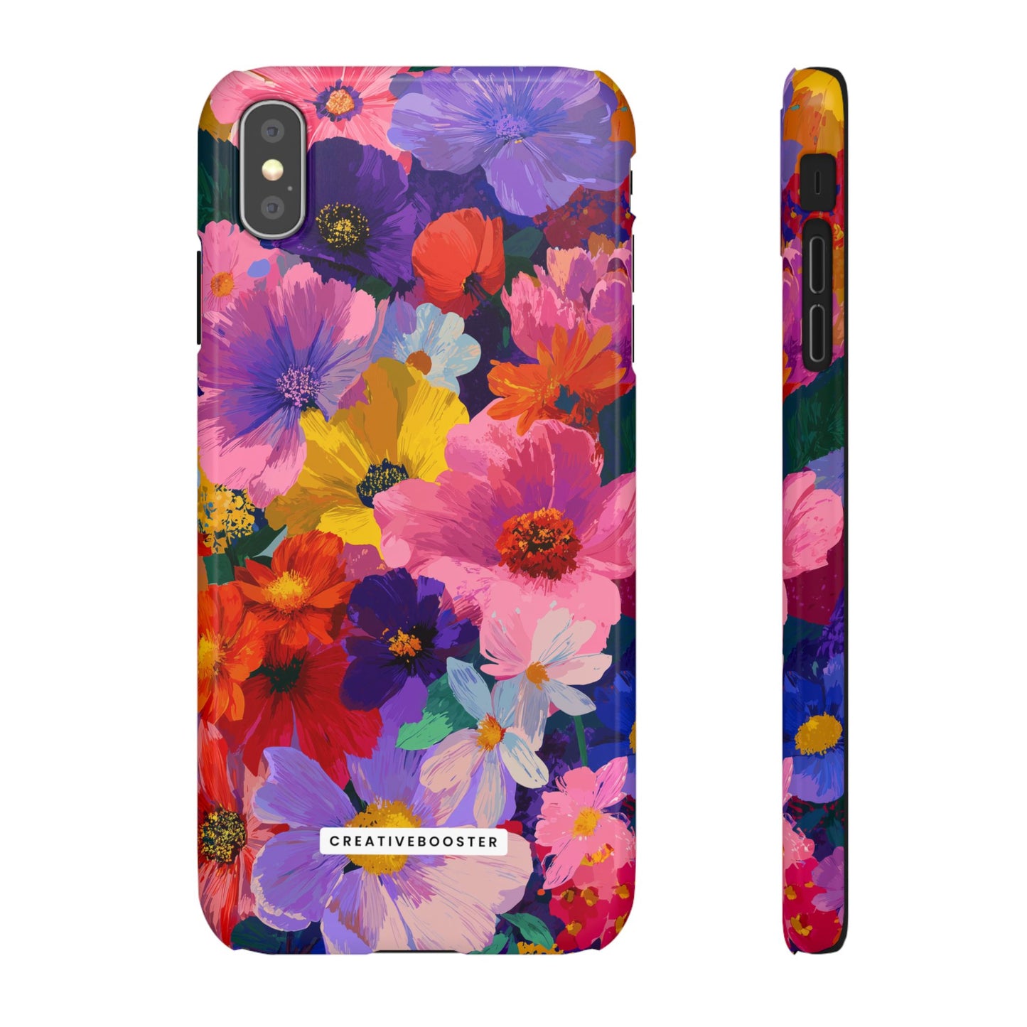 Painted Petals - Slim Phone Case