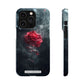 Midnight Rose - Slim Phone Case