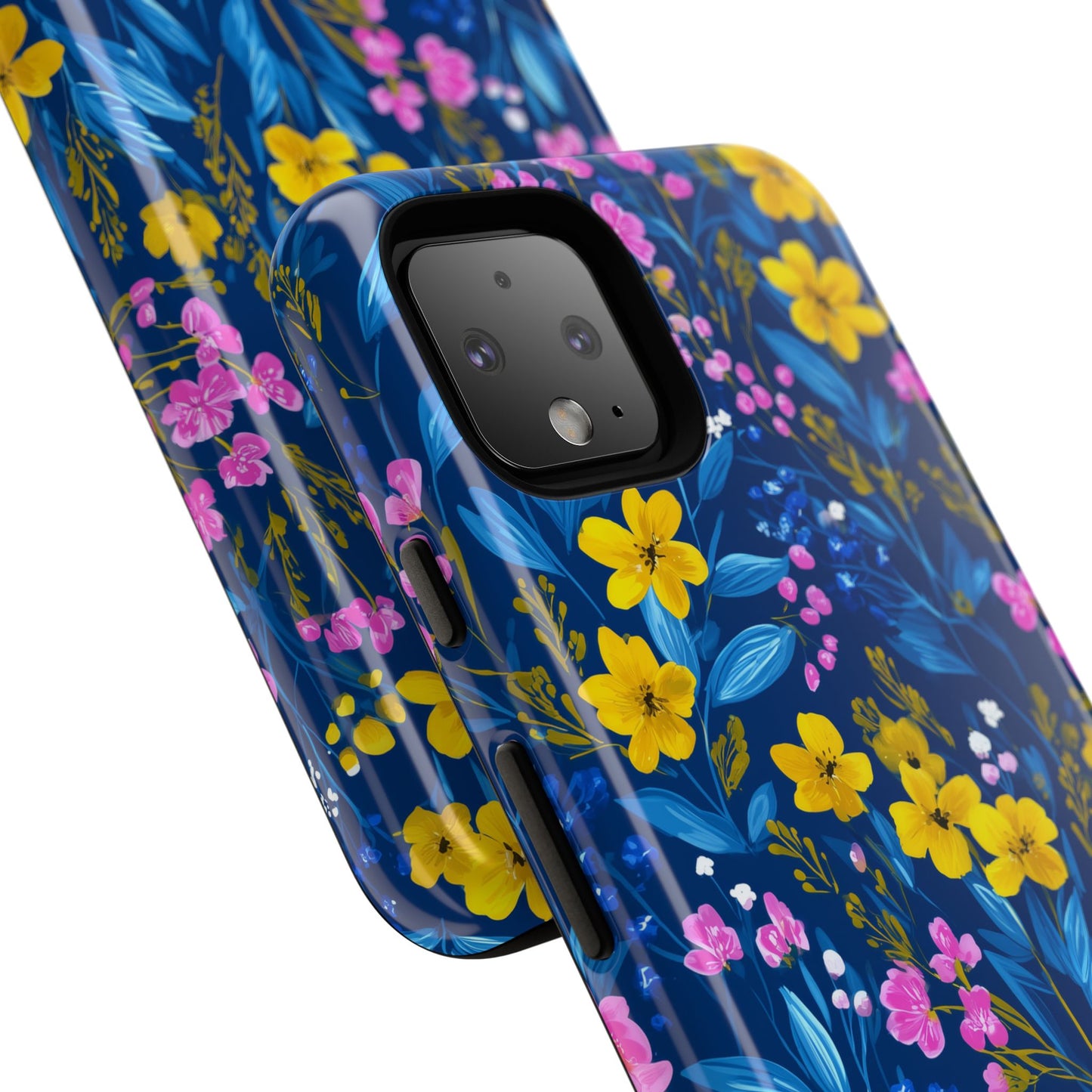 Midnight Petals - Tough Phone Case