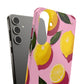 Retro Lemon - Slim Phone Case