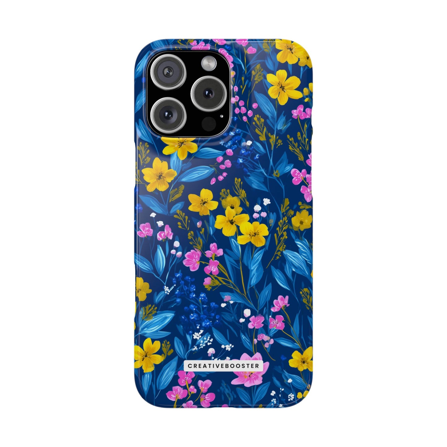 Midnight Petals - Slim Phone Case