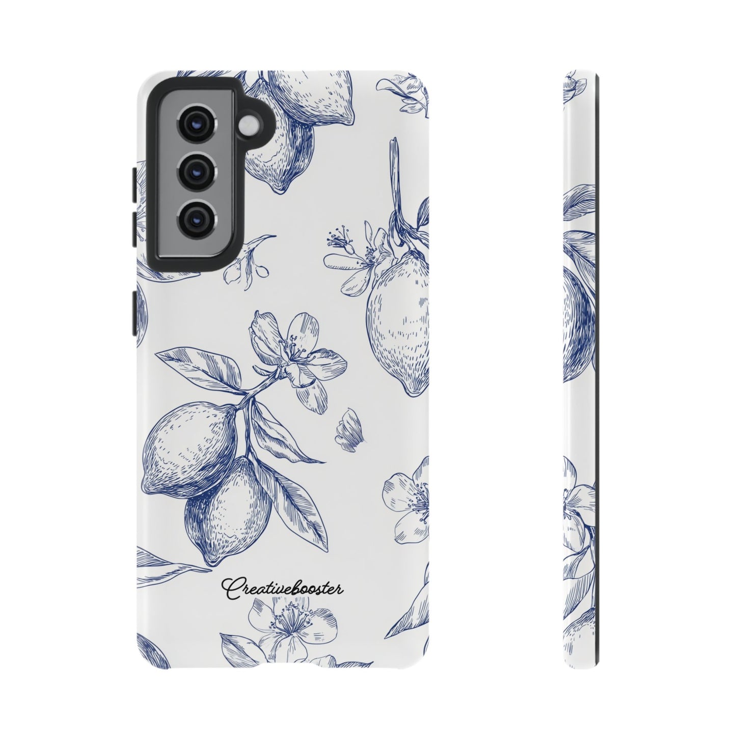 Indigo Sketch - Tough Phone Case