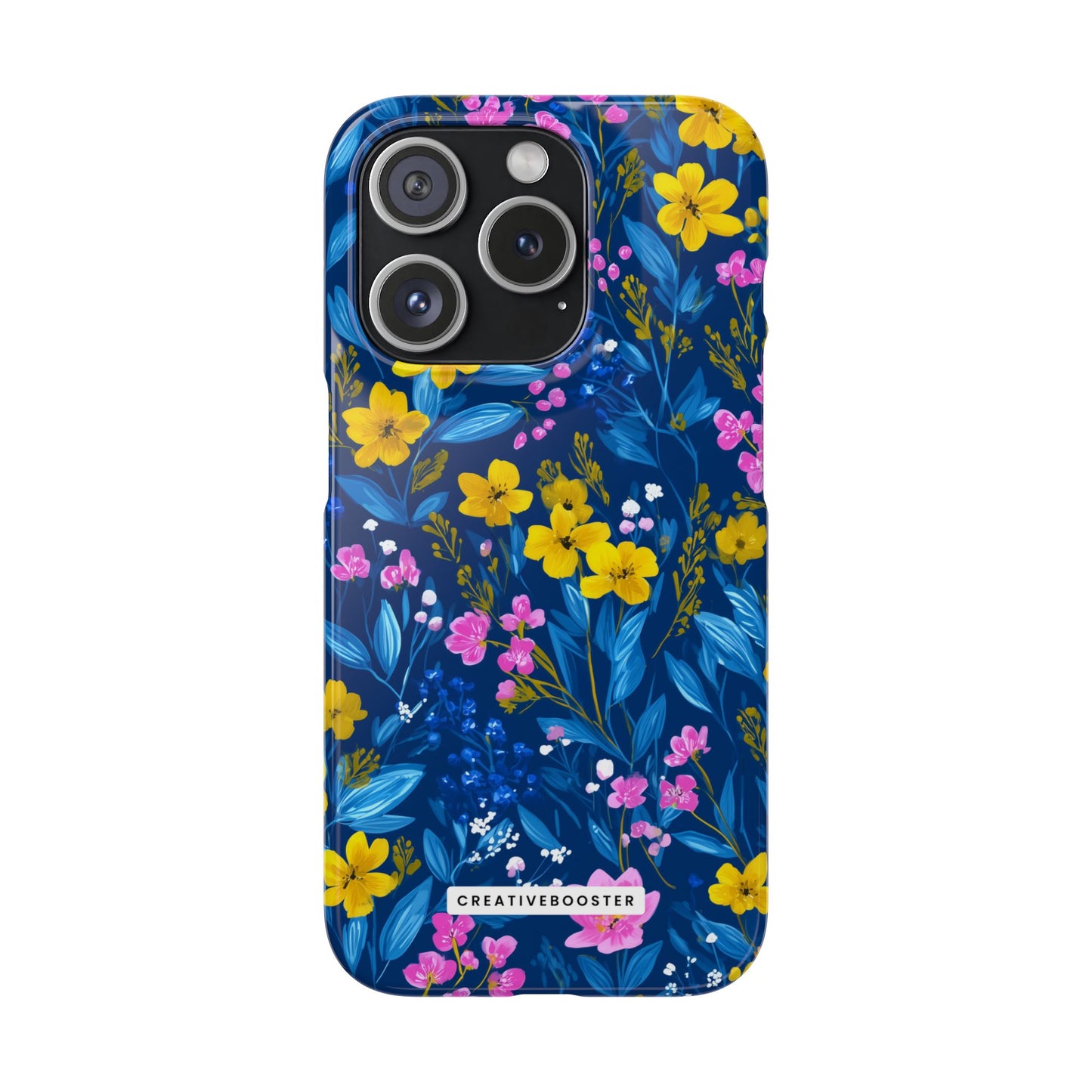 Midnight Petals - Slim Phone Case